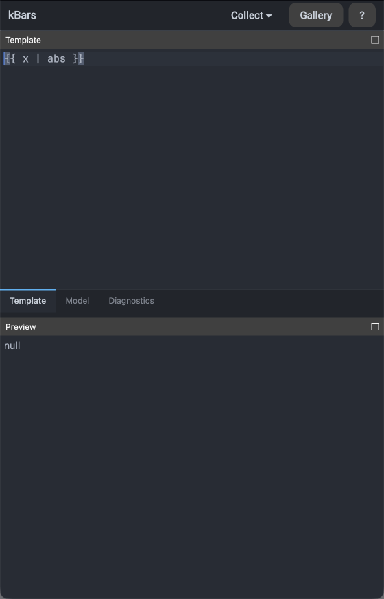 The Compact layout: tabbed panes and the collapsed listener mode dropdown.